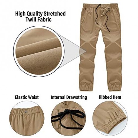 BGOWATU Men's Quick Dry Hiking Pants Straight Leg Athletic Pant Outdoor Cargo Pants for Fishing Travel Climbing