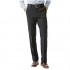 Haggar Men's Tall Performance Micro Solid Gabardine Slim-Fit Plain-Front Pant