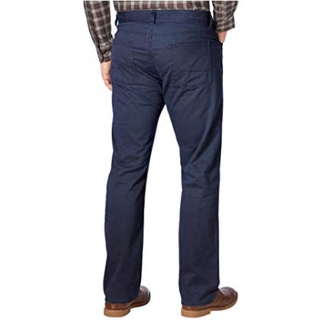 Kirkland Signature Men's Standard fit 5-Pocket Pants (Union Blue 42W x 34L)