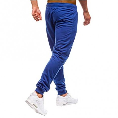 MorwenVeo Mens Fashion Casual Sport Sweatpants - Joggers Leisure Pants with Pockets