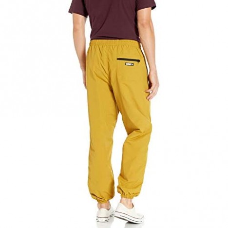 Obey Men's Relaxed Fit Nylon Easy Outdoor Elastic Pant