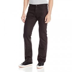 The Unbranded Brand Men's UB355 Straight Black Selvedge Jean