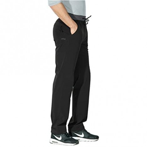Unitop Men's Quick Dry Lightweight Outdoor Hiking Cargo Pants with Drawstring