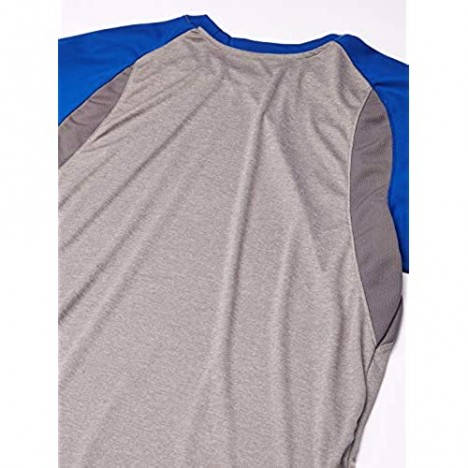 CHAMPRO Extra Innings 3/4 Sleeve Baseball Shirt; 2XL; Grey