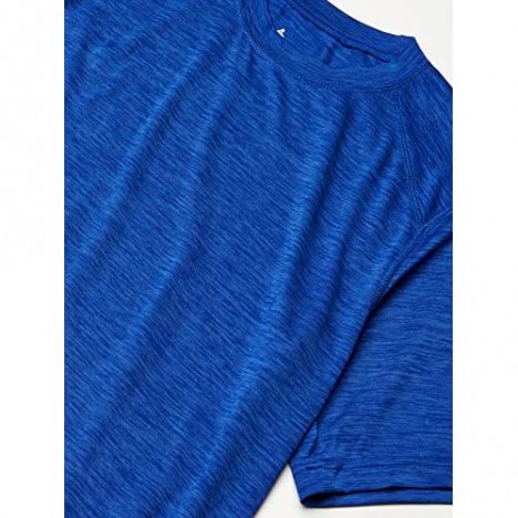 Charles River Apparel Men's Space Dye Moisture Wicking Performance Tee Navy S