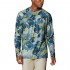 Columbia Men’s PFG Super Terminal Tackle Long Sleeve Shirt Quick Drying Sun Protection Sun Glow Gamefish Camo Large
