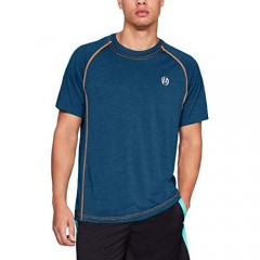 Men's Workout Shirts Dry Fit Lightweight Fishing Performance Athletic Hiking Running Training Short Sleeve Sports Shirts