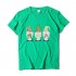 Qmdod St. Patrick's Day Party Parade T-Shirt Lucky Dress Up for Men Women(Green T-Shirt)