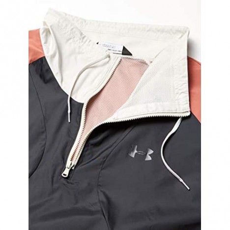 Under Armour mens Stretch Woven 1/2 Zip Jacket