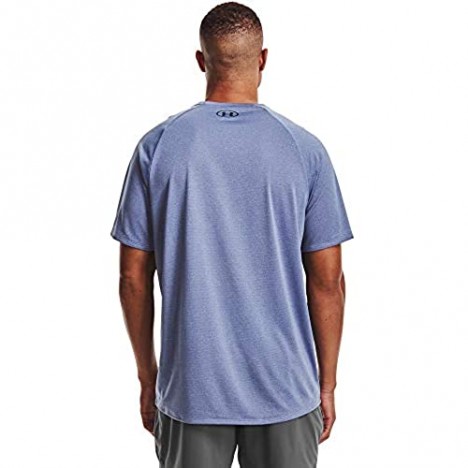 Under Armour Men's Tech 2.0 Novelty Short-Sleeve T-Shirt Washed Blue (420)/Black 3X-Large