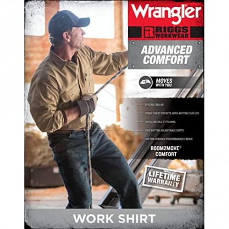 Wrangler Riggs Workwear Men's Work Shirt