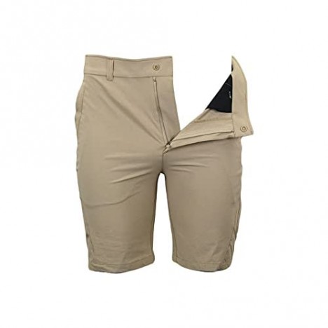 Gillz Men's Extreme Vented Shorts - Vented Back Panel | 4-Way Stretch | Breathable and Water Repellant