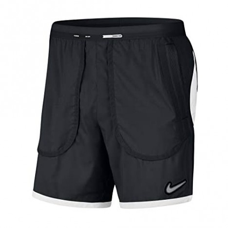 Nike Flex Stride Wild Run Men's 7 Inch Running Shorts Black/White