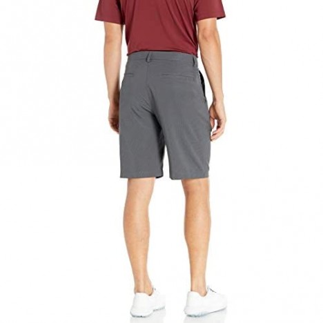 PGA TOUR Men's Two Tone Flat Front Golf Short with Active Waistband