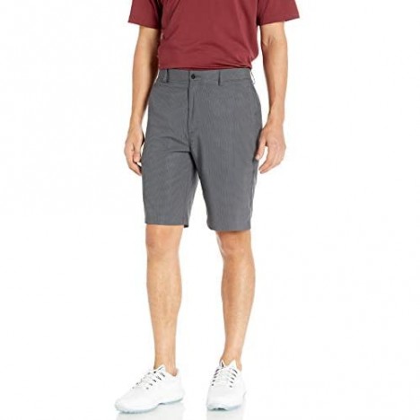 PGA TOUR Men's Two Tone Flat Front Golf Short with Active Waistband