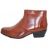 A Shoe Factory 2 Inch High Cuban Heel Leather Lined Men Shoes