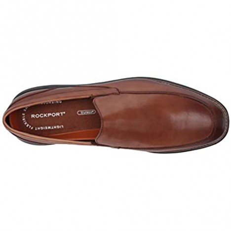 Rockport Men's Garett Venetian Loafer Flat Cognac Gr A Di 7 Wide US