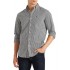 Long Sleeve Stretch Easy Care Gingham Button-Down Shirt