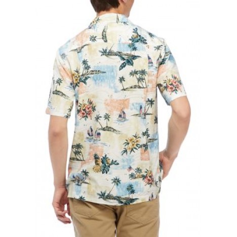 t Short Sleeve Printed Fishing Shirt