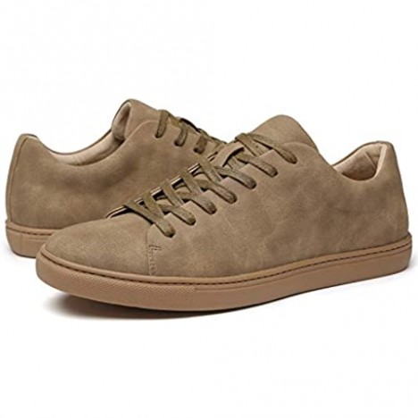 Cestfini Mens Casual Skate Shoes Suede - Fashion Sneakers