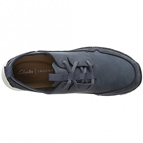 Clarks Men's Tri Solar Low-Top Sneakers Blue (Dark Blue Combi Dark Blue Combi)