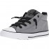 Converse Chuck Taylor All Star Street Mid Big Kid's Shoes Cool Grey/Black/White 660041f