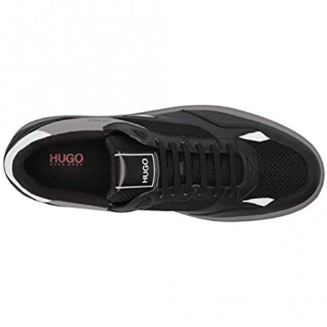 HUGO by Hugo Boss mens Sneakers Slipper Ebony Black 9 US