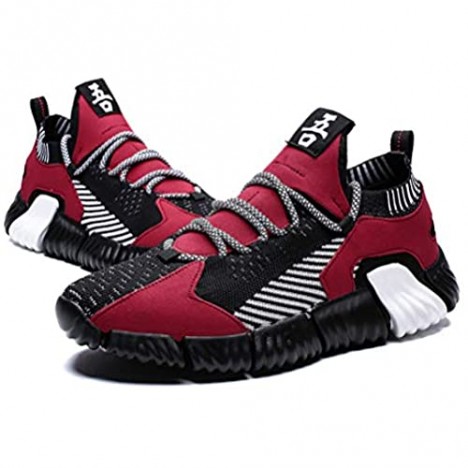 Mens Fashion Sneakers Running Shoes Sports Casual Footwear for Indoor Outdoor Walking