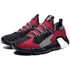 Mens Fashion Sneakers Running Shoes Sports Casual Footwear for Indoor Outdoor Walking