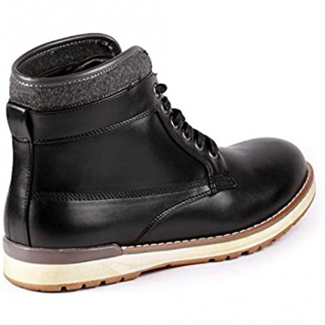 Metrocharm MC303 Men's Lace Up Oxford Ankle Chukka Sneaker Boot