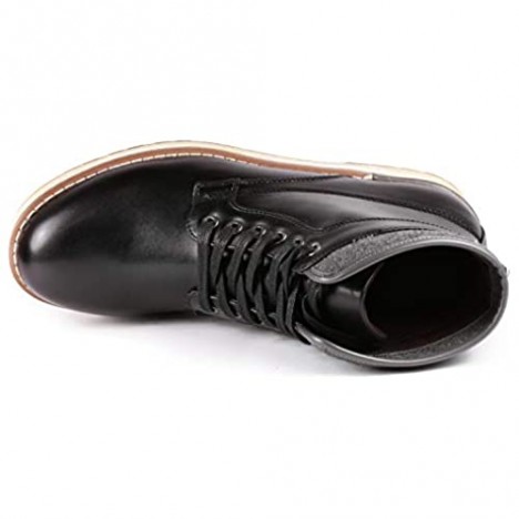 Metrocharm MC303 Men's Lace Up Oxford Ankle Chukka Sneaker Boot