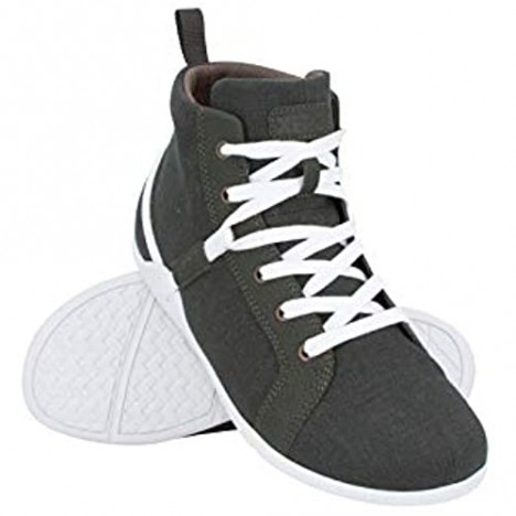 Xero Shoes Toronto - Men's Lightweight High-Top Hemp Canvas Casual Sneaker. Barefoot-Inspired Minimalist Zero-Drop