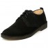 Clarks Originals Mens Desert London Black Leather Shoes 8.5 US