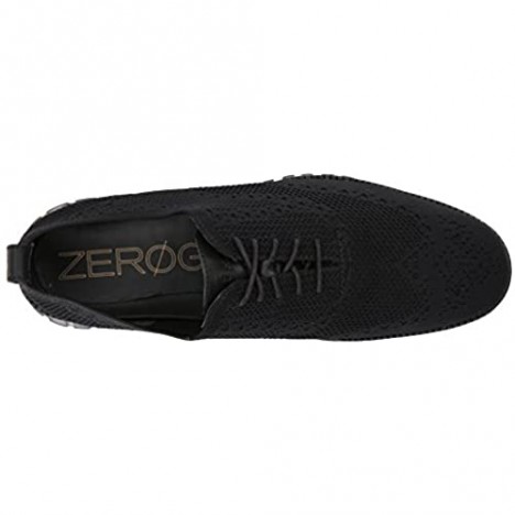 Cole Haan Men's Zerogrand Knit Winterized Oxford Black/Black 12 Medium US
