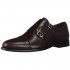 MARC JOSEPH NEW YORK Men's Leather Double Monk Dress Shoe Oxford Wine Nappa 8.5 M US