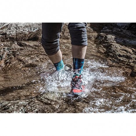 100% Waterproof Running Socks RANDY SUN Unisex Mid-Calf/Ankle Sock XS-L