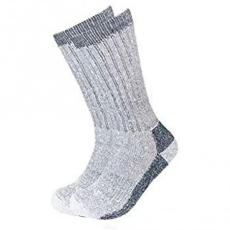 6 Pairs 38% Merino Wool Thermal Crew Men's & Women's Hiking Socks For Winter