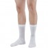 Ames Walker AW Style 130 Coolmax 20 30mmHg Compression Crew Socks White Large
