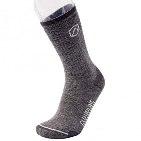 CloudLine Merino Wool Medium Cushion Hiking Socks - 3 Pack