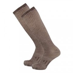 DG Hill Long Length 80% Merino Wool Socks for Men and Women Wool Hiking Socks Knee High Tall Boot Socks for Men and Women