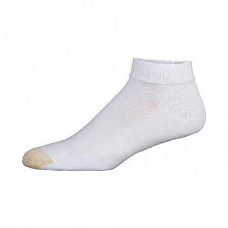 Gold Toe mens Cotton Low Cut Sport Liner Socks 6 Pairs