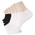 GYMBRAVE 6 Pairs Men's/Women's Running Ankle Socks Athletic Low Cut Light Soft Breathable Socks