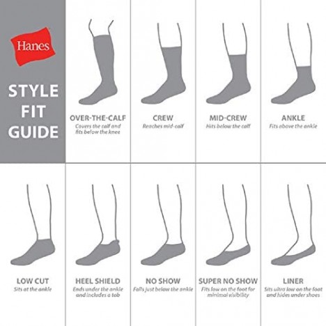 Hanes Ultimate Men's 10-pack Freshiq Low-cut Socks