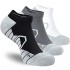Hylaea Athletic Running Socks for Men & Women Cushioned Wicking Compression No Show Socks