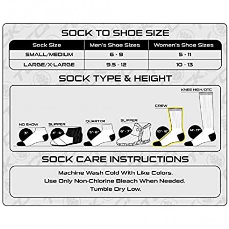 IQ TCK Performance Zip Pocket Crew Socks Stash & Dash Men Women
