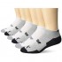 PUMA mens 6 Pack 1/2 Terry Low Cut Socks