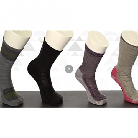 Smartwool Men’s Crew Hiking Socks - Ultra Light Wool Performance Sock