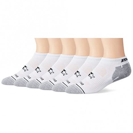 Starter Men's 6-Pack Athletic Low-Cut Ankle Socks Exclusive