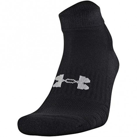 Under Armour Adult Training Cotton Low Cut Socks 3-Pairs