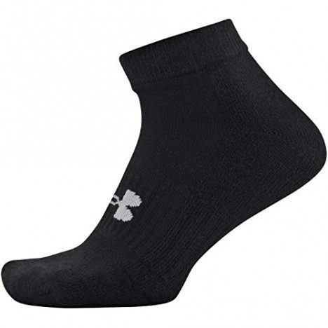 Under Armour Adult Training Cotton Low Cut Socks 3-Pairs